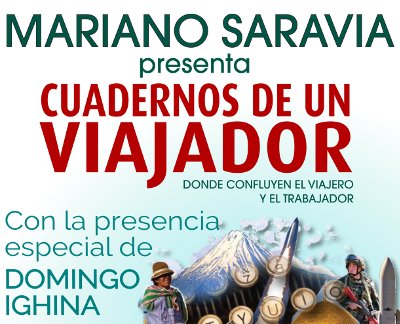 Sábado 10 de diciembre: Mariano Saravia en Capilla del Monte
