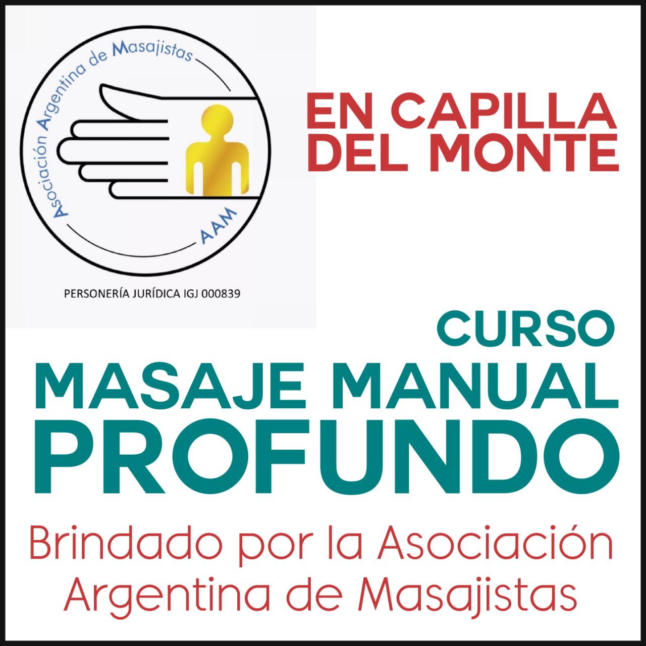 Masaje manual profundo: La Asociación Argentina llega a Capilla del Monte