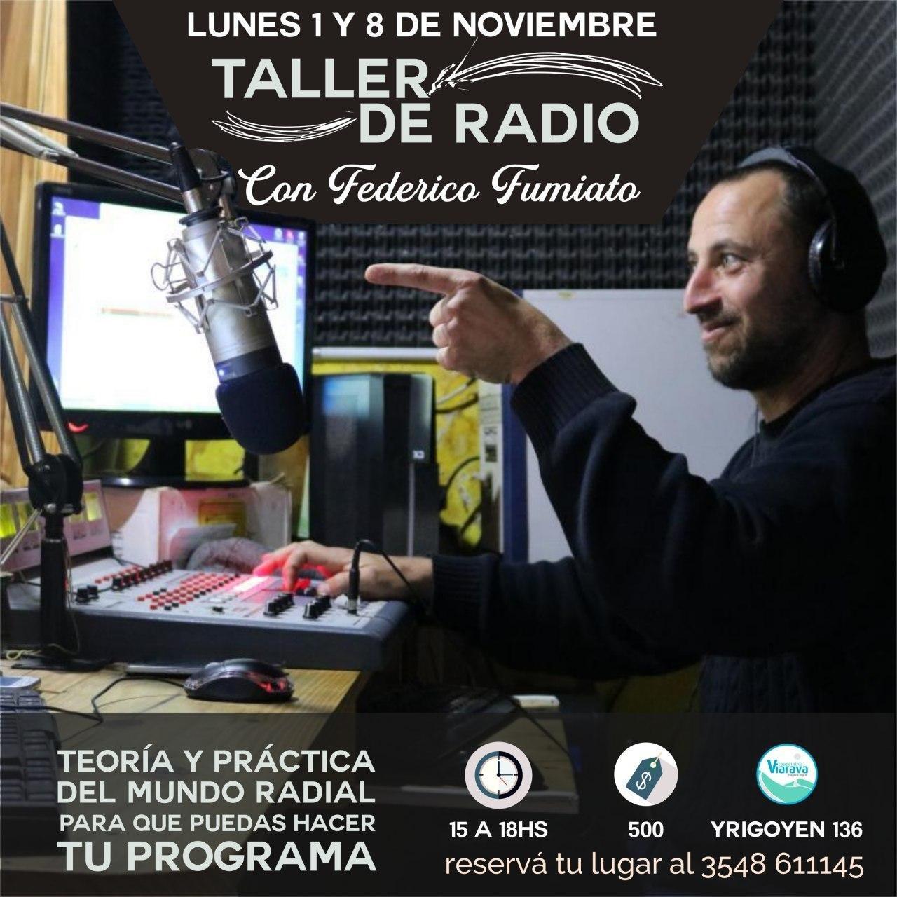 Taller de Radio con Federico Fumiato
