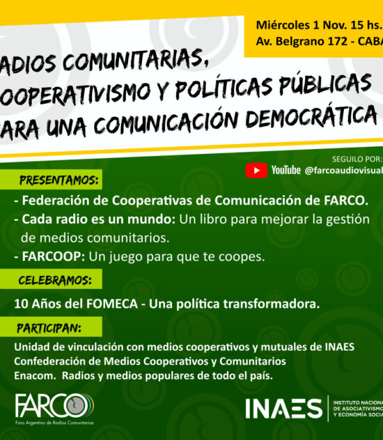 Viarava se suma a un nuevo espacio de articulación comunitaria: la Federación de Cooperativas de Comunicación de FARCO