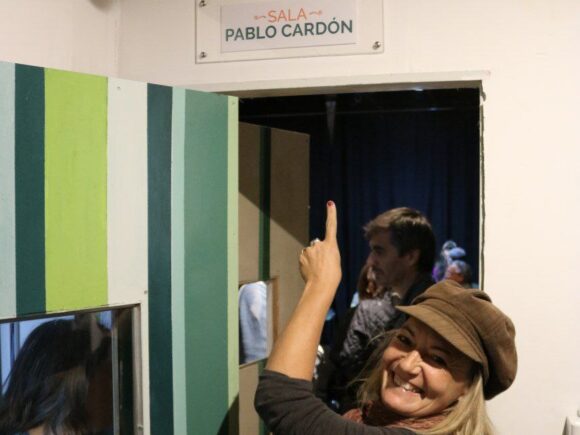 Colocación de placa «Sala Pablo Cardón»
